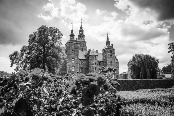 Piękny Zamek Rosenborg Kopenhadze — Zdjęcie stockowe