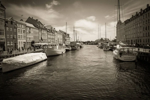 Bellissima Architettura Copenaghen Viaggia Copenaghen — Foto Stock