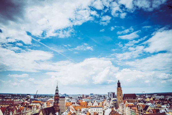 Wroclaw Poland June 2019 Wroclaw Houses Streets City Wroclaw Cityscape — Stock Photo, Image