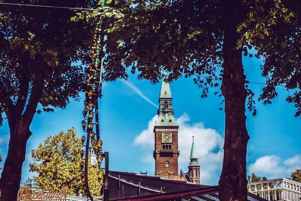 Hermoso Parque Jardín Copenhague Atracciones Turísticas —  Fotos de Stock