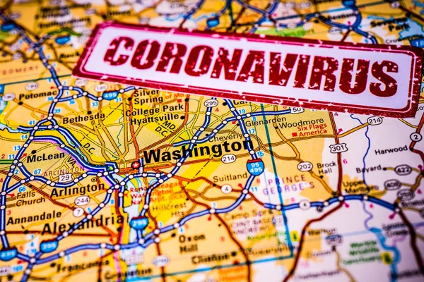 Washington Quarantine Coronavirus — Stock Photo, Image