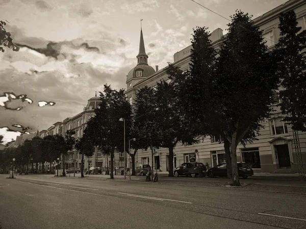 Kopenhagen Zomer Mooie Architectuur Reizen Achtergrond — Stockfoto