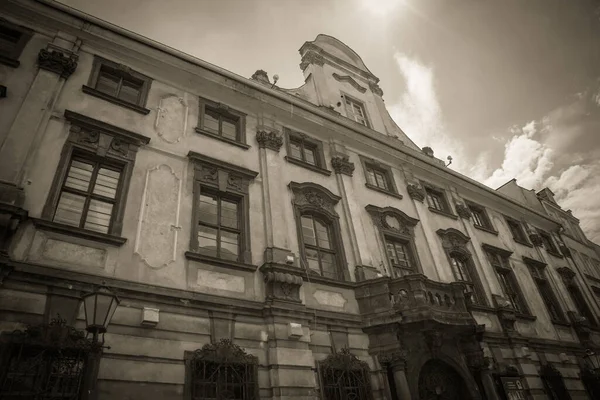 Die Architektur Der Alten Polnischen Stadt Breslau — Stockfoto