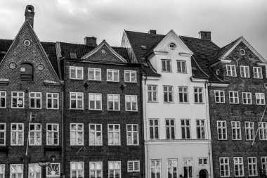 Kopenhag Şehri, Danimarka, İskandinavya. Güzel bir yaz günü