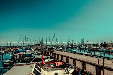 Rıhtımdaki tekneler