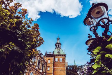 Kopenhag 'daki güzel yeşil park