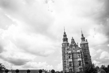 Kopenhag 'daki Güzel Rosenborg Kalesi