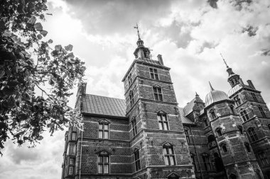 Kopenhag 'daki Güzel Rosenborg Kalesi