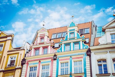 Wroclaw 'ın güzel, resimsi merkezi