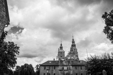 Kopenhag 'daki Güzel Rosenborg Kalesi