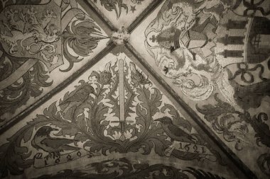 Güz Prag 'ın güzel sokakları ve mimarisi