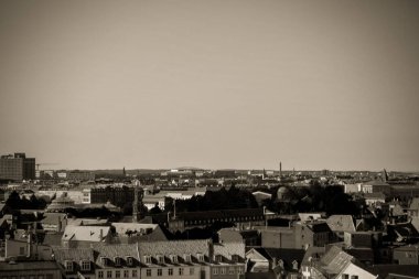 Kopenhag Şehri, Danimarka, İskandinavya. Güzel bir yaz günü