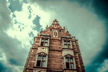 Kopenhag 'daki Güzel Rosenborg Kalesi