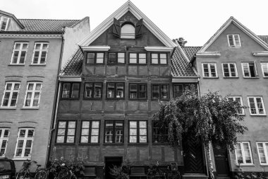 Kopenhag Şehri, Danimarka, İskandinavya. Güzel bir yaz günü