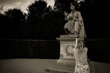 Kopenhag 'daki Güzel Rosenborg Kalesi