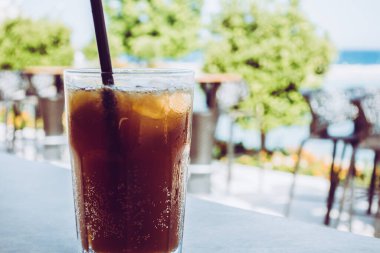 Sahil resort Bar'da kokteyller