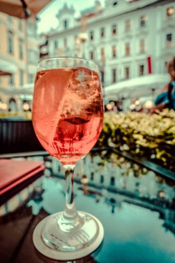 Güz Prag 'ın güzel sokakları ve mimarisi