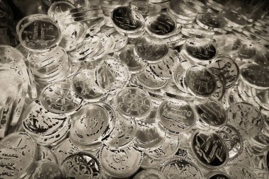 Noel pazarında lezzetli tatlılar