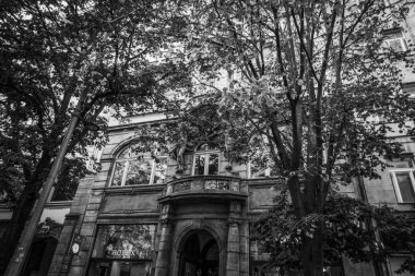 Güz Prag 'ın güzel sokakları ve mimarisi