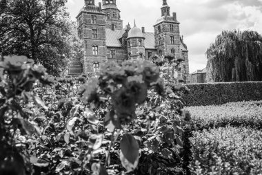 Kopenhag 'daki Güzel Rosenborg Kalesi