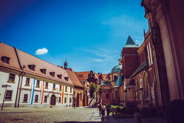 Architecture Old Polish City Wroclaw — Stock Photo, Image