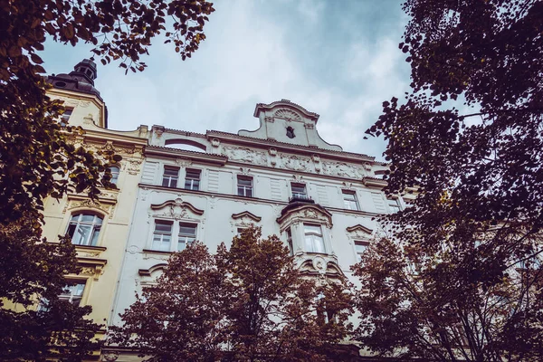 Hermosas Calles Arquitectura Otoño Praga — Foto de Stock