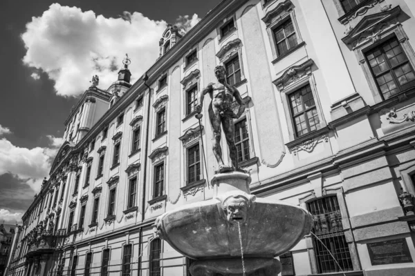 Arquitetura Antiga Cidade Polonesa Wroclaw — Fotografia de Stock