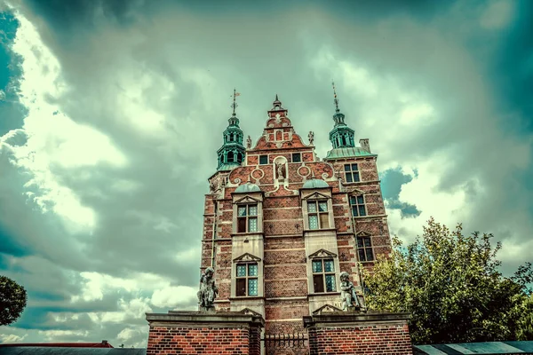 Krásný Hrad Rosenborg Kodani — Stock fotografie