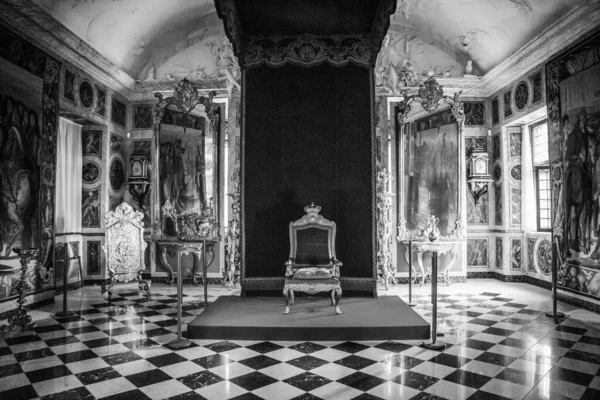 Belle Camere Del Castello Rosenborg Copenaghen — Foto Stock