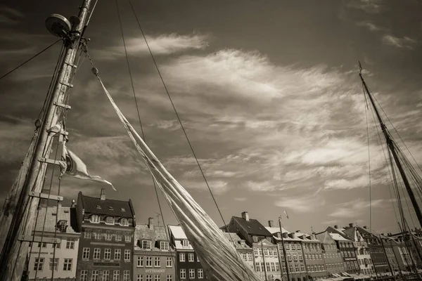 Bellissima Architettura Copenaghen Viaggia Copenaghen — Foto Stock