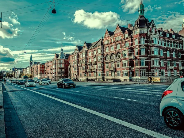 코펜하겐 여름아름다운건 축물의 — 스톡 사진