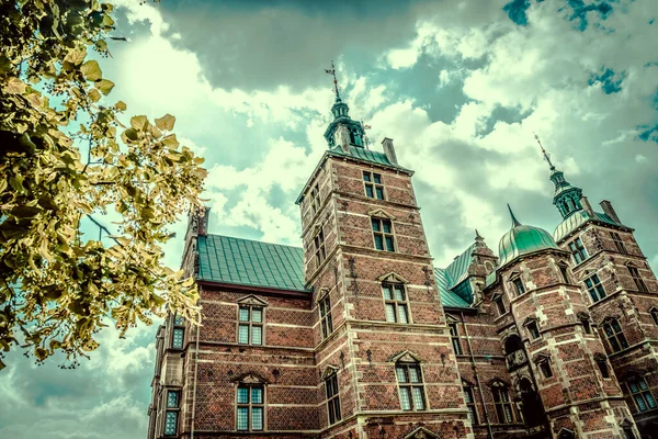 Kopenhag 'daki Güzel Rosenborg Kalesi