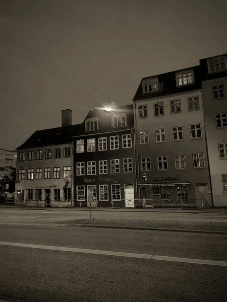 Kopenhagen Zomer Mooie Architectuur Reizen Achtergrond — Stockfoto