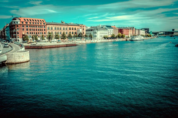Gyönyörű Koppenhágai Építészet Utazás Körül Koppenhága — Stock Fotó