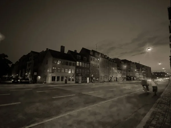 Kopenhagen Zomer Mooie Architectuur Reizen Achtergrond — Stockfoto