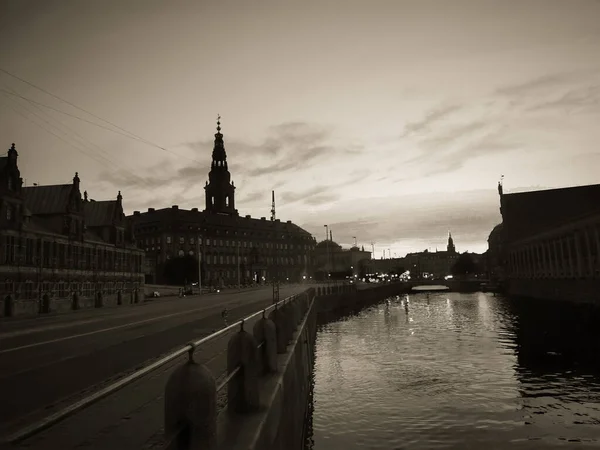Copenhaga Verão Bela Arquitetura Viagem Fundo — Fotografia de Stock
