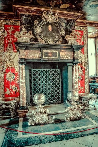 Beautiful Chambers Rosenborg Castle Copenhagen — Stockfoto