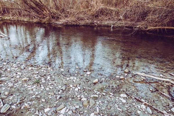 Piękna Przyroda Gór Rzek — Zdjęcie stockowe