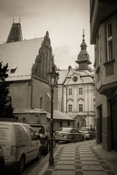 Hermosas Calles Arquitectura Otoño Praga — Foto de Stock