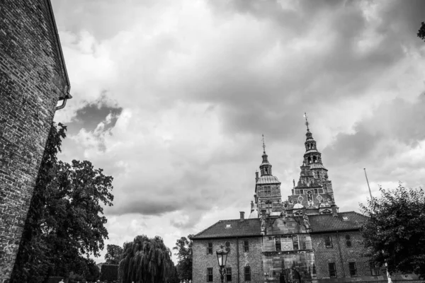 Piękny Zamek Rosenborg Kopenhadze — Zdjęcie stockowe