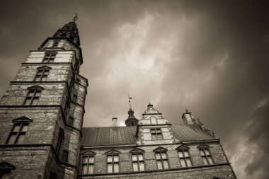 Kopenhag 'daki Güzel Rosenborg Kalesi
