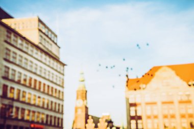 Wroclaw 'ın muhteşem, güzel sokakları