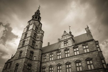 Kopenhag 'daki Güzel Rosenborg Kalesi