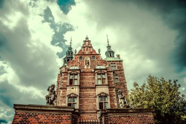 Kopenhag 'daki Güzel Rosenborg Kalesi