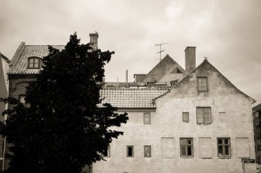 Kopenhag Şehri, Danimarka, İskandinavya. Güzel bir yaz günü