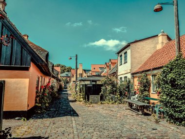 Danimarka 'nın güzel deniz köyü