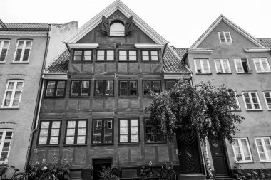 Kopenhag Şehri, Danimarka, İskandinavya. Güzel bir yaz günü