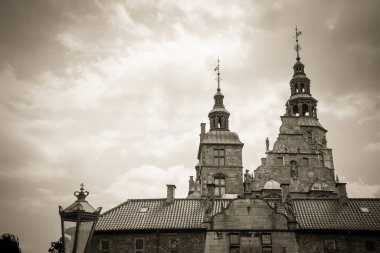 Kopenhag 'daki Güzel Rosenborg Kalesi