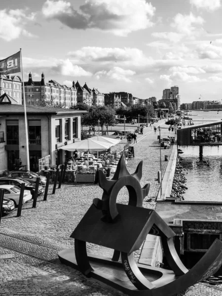 Kopenhagen Zomer Mooie Architectuur Reizen Achtergrond — Stockfoto