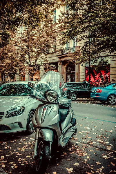 Hermosas Calles Arquitectura Otoño Praga — Foto de Stock